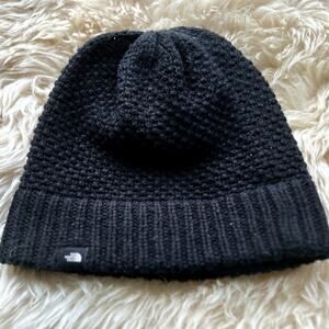 Waffle Knit The North Face Black Beanie